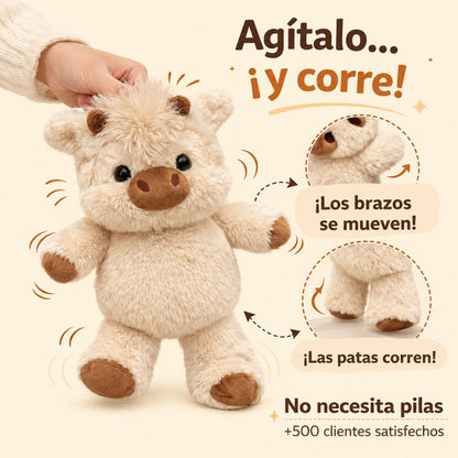 MochiMoo | Vaquita de Peluche Que Corre